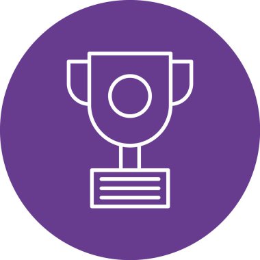 kupa simgesi vektör illüstrasyonu