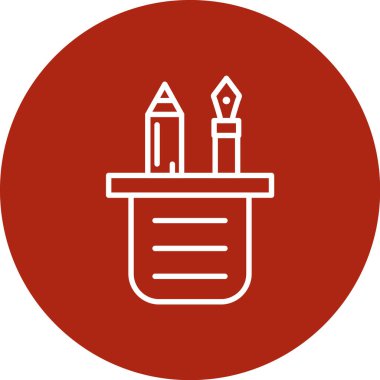 Eğitim simgesinin vektör illüstrasyonu