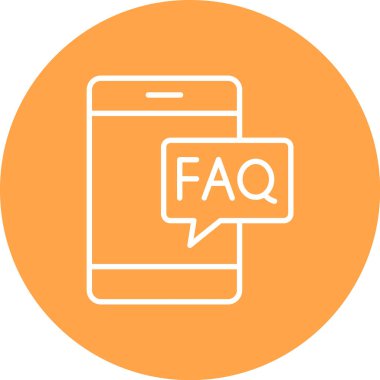 faq web simgesi basit