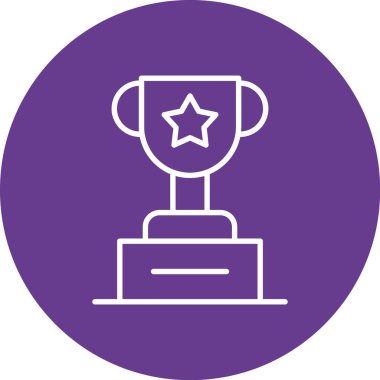 kupa simgesi, vektör illüstrasyonu