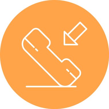 - Telefon. Web simgesi basit illüstrasyon