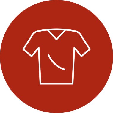 shirt web vektör simgesi