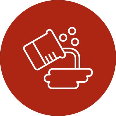 Seo simgesinin vektör illüstrasyonu