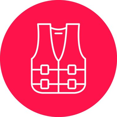 Vektör illüstrasyonu, modern simge