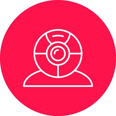 Bir çağrı simgesinin vektör illüstrasyonu