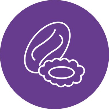 Gıda simgesinin vektör illüstrasyonu