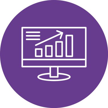 seo modern simgesinin vektör illüstrasyonu