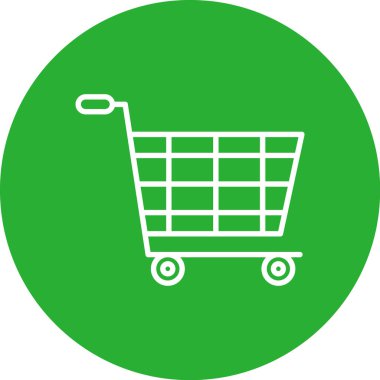 Alışveriş arabası simgesi tasarımı