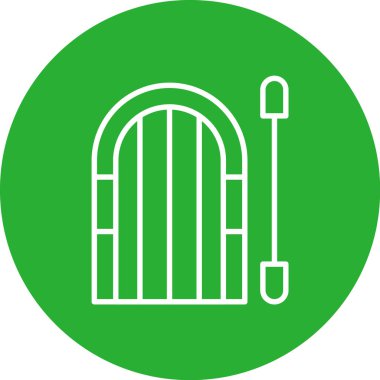 Modern simgenin vektör illüstrasyonu