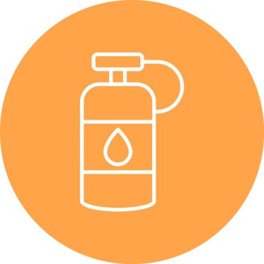 Sprey simgesinin vektör illüstrasyonu