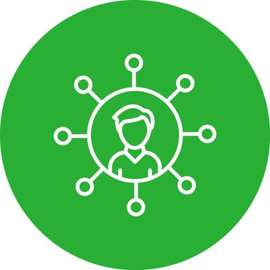 seo modern simgesinin vektör illüstrasyonu