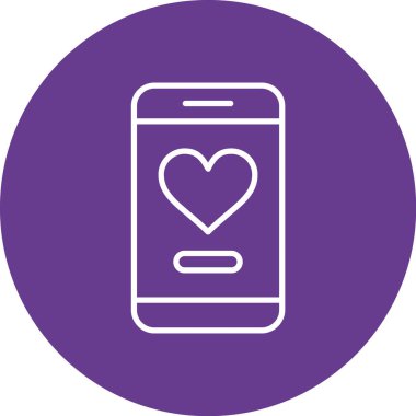 vektör cep telefon simgesi