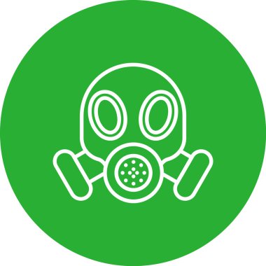 Gaz maskesi simgesi, özet biçimi