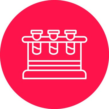 Kahve simgesinin vektör illüstrasyonu