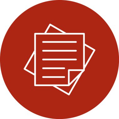 kişisel ve ticari kullanım için dosya vektör simgesi simgesi vektör çizimi..