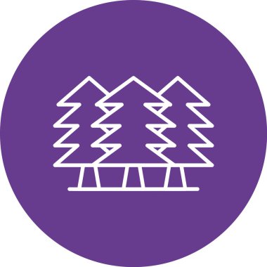 Vektör Ağacı Simgesi illüstrasyonu