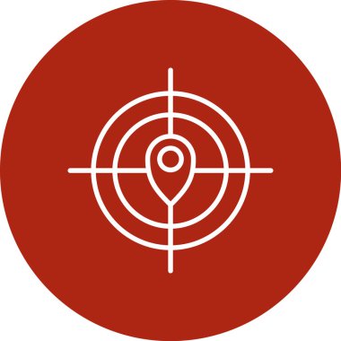 seo modern simgesinin vektör illüstrasyonu