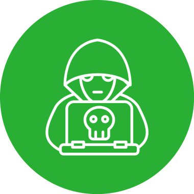 Cadılar Bayramı ikon vektör illüstrasyonu