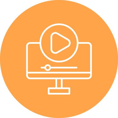 vektör izleyici simgesi illüstrasyonu