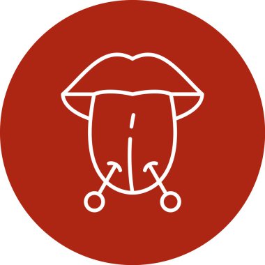 şemsiye simgesi vektör illüstrasyonu