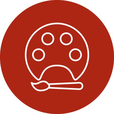 Modern simgenin vektör illüstrasyonu