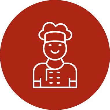 Garson simge vektör çizim