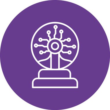 Modern simgenin vektör illüstrasyonu