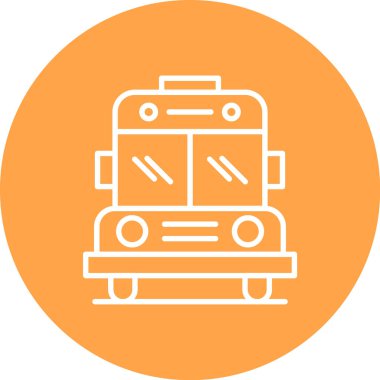 vector illustration of modern bus