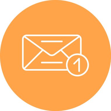 zarf simgesi vektör illüstrasyonu