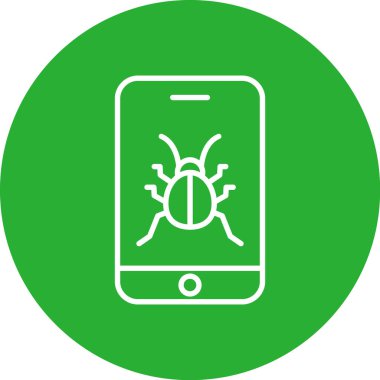 Beyaz arkaplanda hata vektörü çizimi