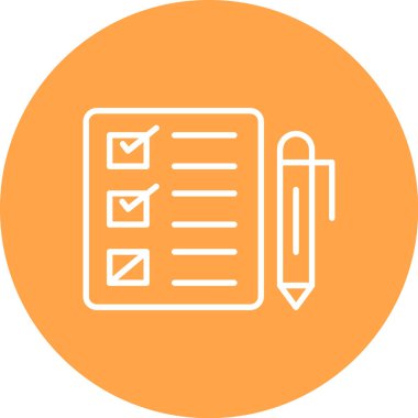 Modern simgenin vektör illüstrasyonu