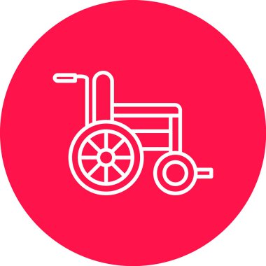 Tek bir simgenin vektör illüstrasyonu