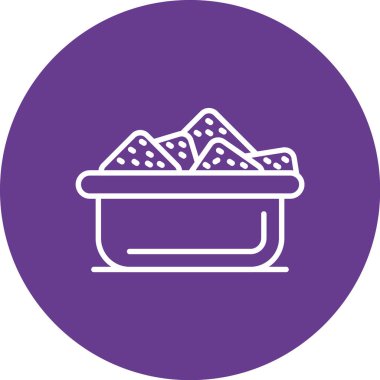 Gıda simgesinin vektör illüstrasyonu