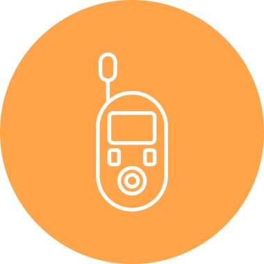 Telefon simgesinin vektör illüstrasyonu