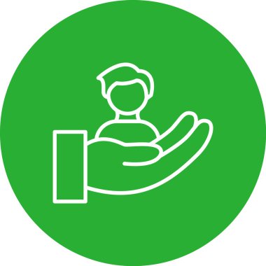 Elinde kitap olan bir kadının vektör çizimi