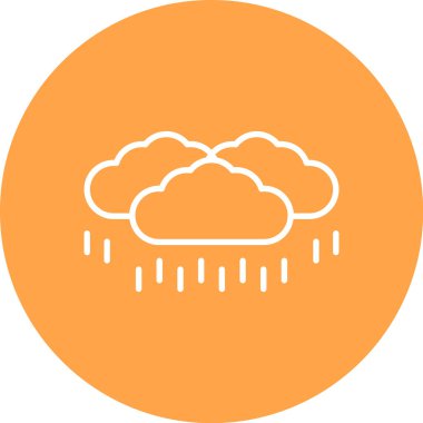 illustration of rain icon