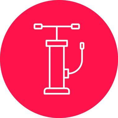 Modern b 'nin vektör illüstrasyonu boru simgesinden yoksun