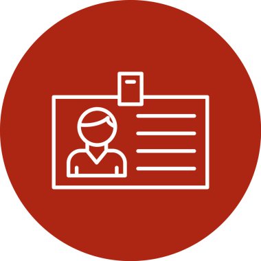 Bir belge simgesinin vektör illüstrasyonu