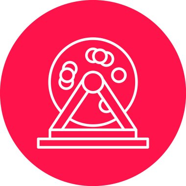 Bir pusulanın vektör illüstrasyonu