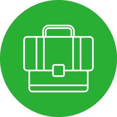 evrak çantası ikonu vektör illüstrasyonu