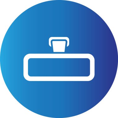 Web kullanımı için Ayna Aynası Basit Vektör Simgesi