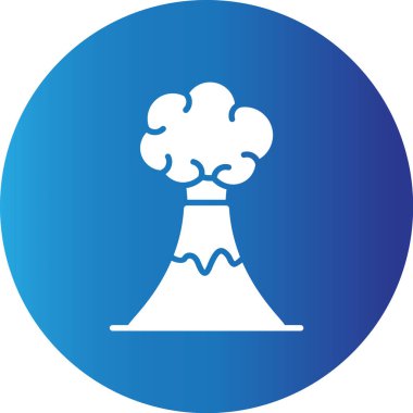 Web kullanımı için Volkan Basit Vektör Simgesi