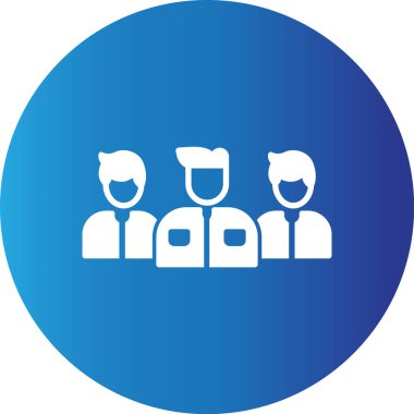 Web kullanımı için Grup Basit Vektör Simgesi