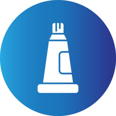 Web Kullanımı için Diş macunu Basit Vektör Simgesi