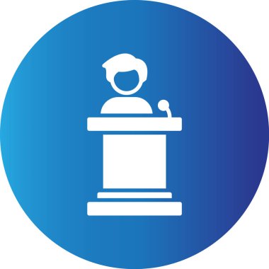 Web kullanımı için Konuşma Basit Vektörü Simgesi