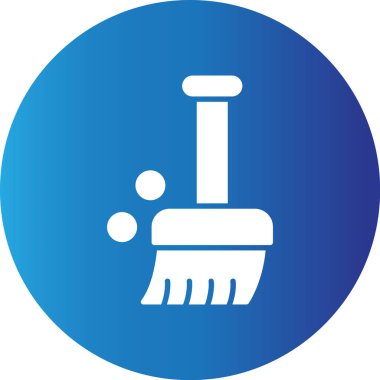 Web Kullanımı için Süpürge Basit Vektör Simgesi