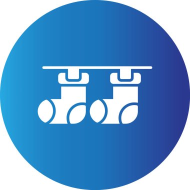 Web kullanımı için Basit Vektör Simgesi Kurutuluyor