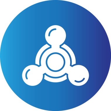 Web kullanımı için Kimyasal Silah Basit Vektör Simgesi