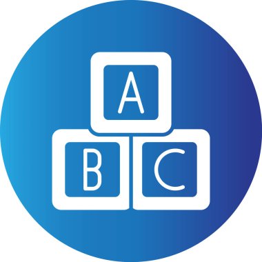 Web kullanımı için Abc Basit Vektör Simgesi