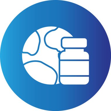 Web kullanımı için Aşı Basit Vektör Simgesi